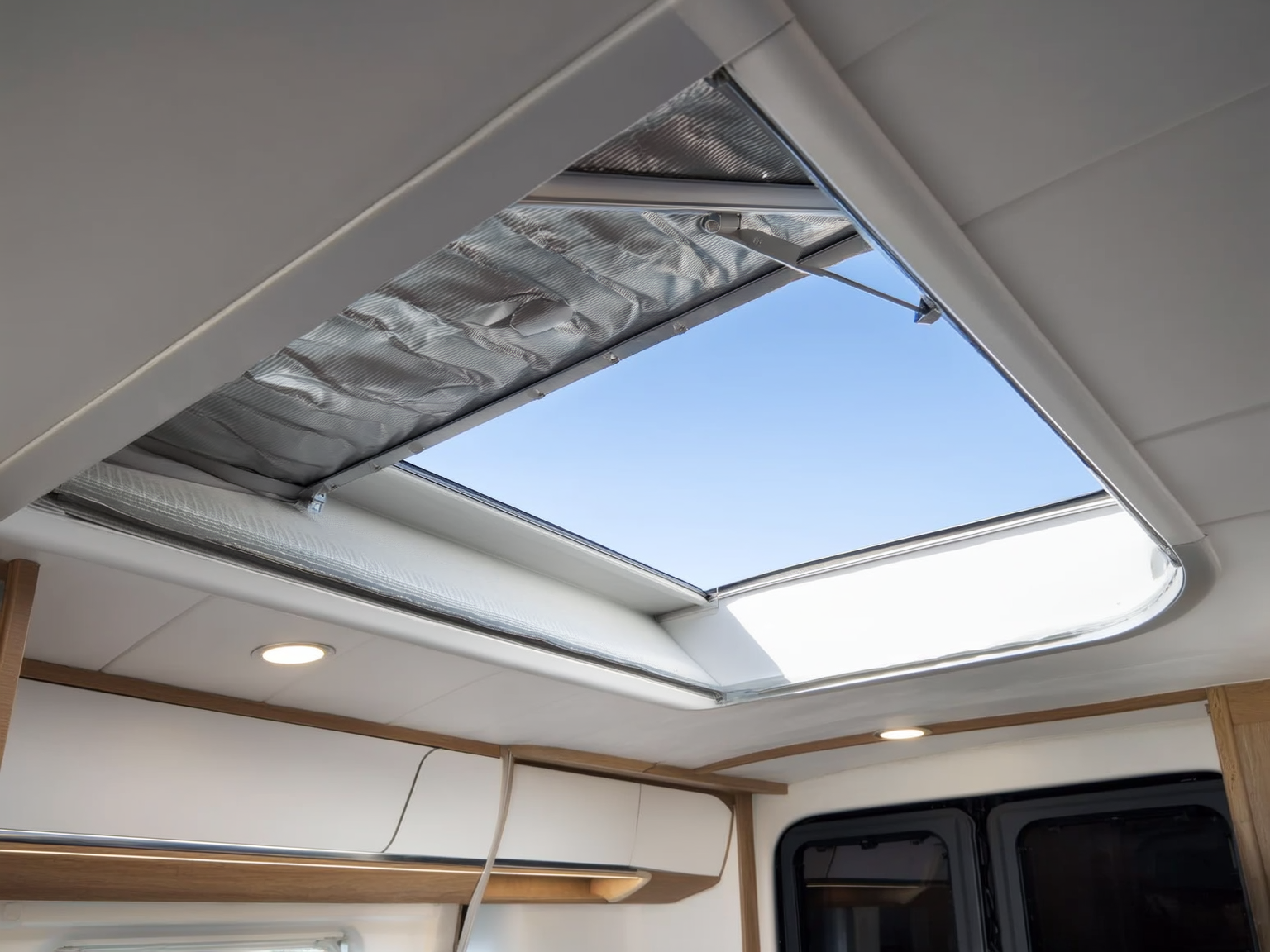 Skylight Inside Rv RV Skylight Heat and Glare: Wyoming Summer Fixes - Rone's RV Park and ...